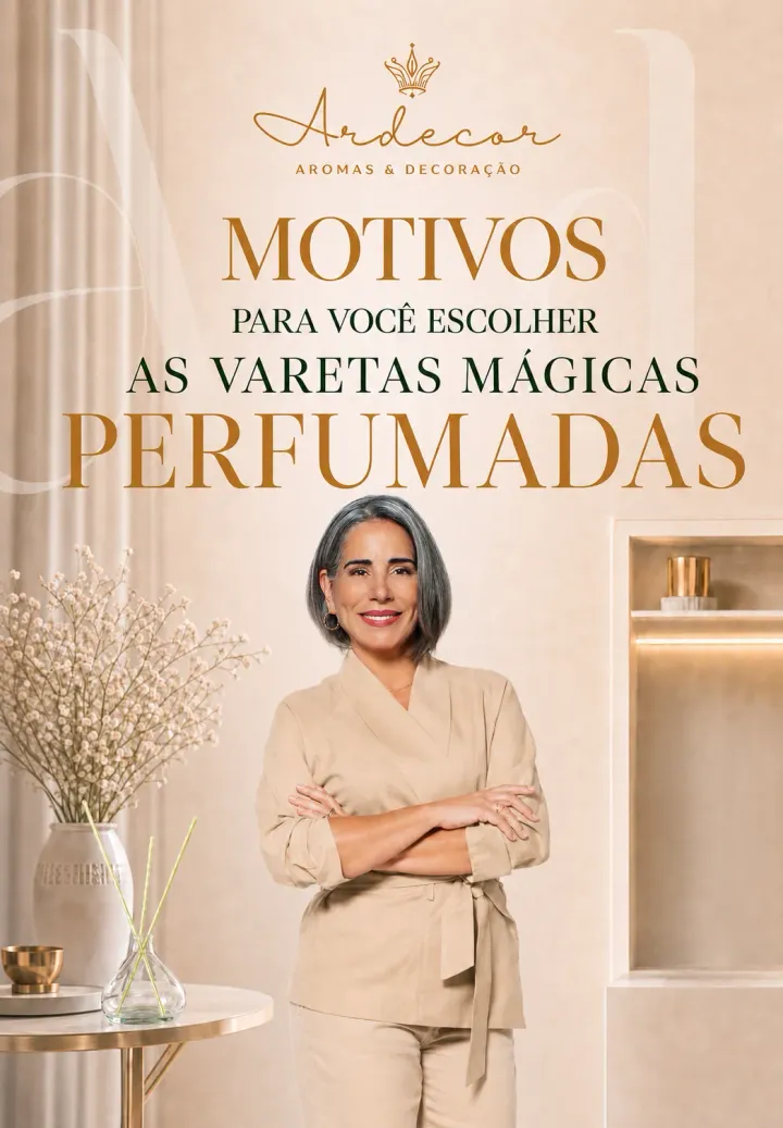 Motivos para você escolher as Varetas Mágicas Perfumadas Ardecor